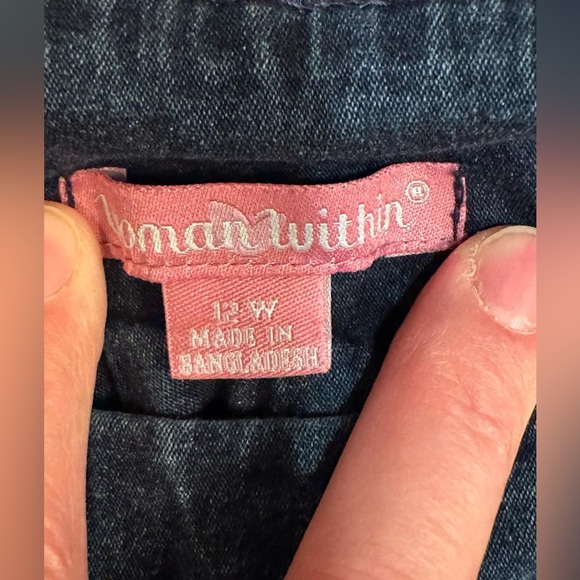 Woman within jeggings stretchy size 12W - Picture 5 of 5